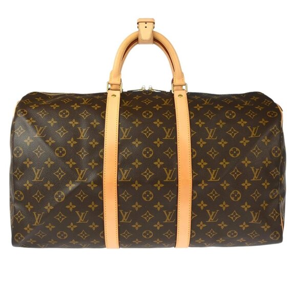 Louis Vuitton Monogram Keepall 50 Duffle Travel Handbag M41426 TH0063 184600 - Picture 1 of 10
